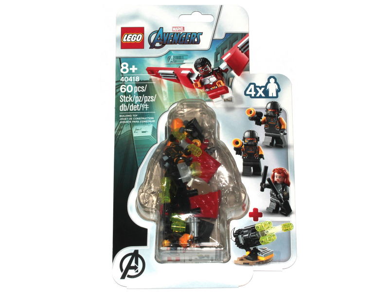 40418 Falcon & Black Widow blister pack