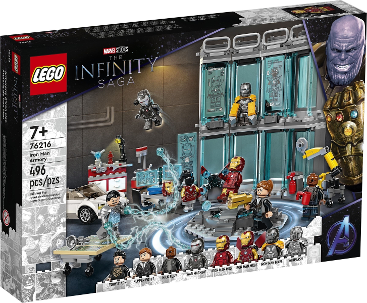 76216 Iron Man Armory