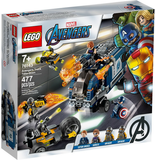 76143 Avengers Truck Take-down