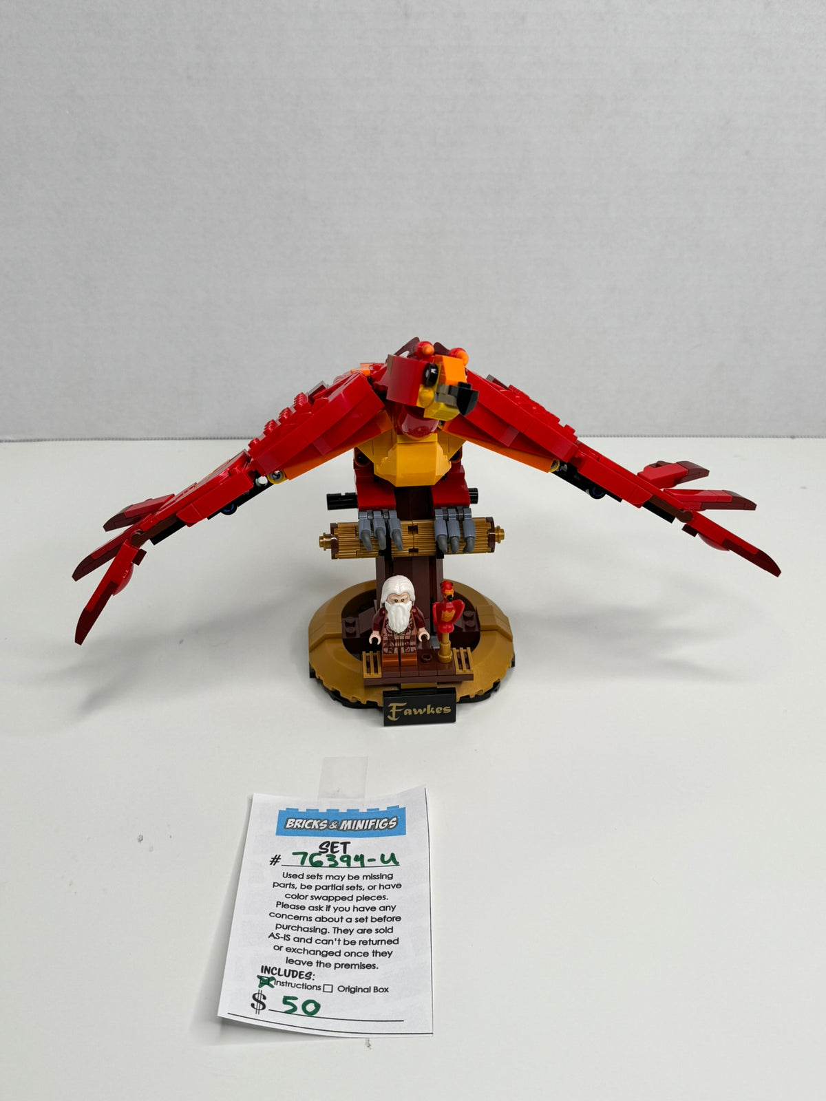 76394 Fawkes, Dumbledore’s Phoenix
