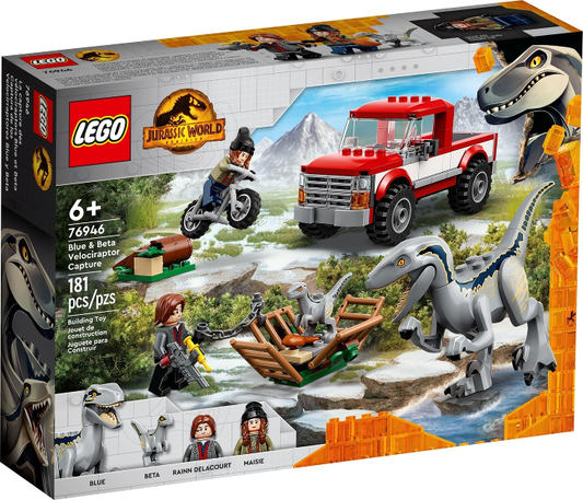 76946 Blue & Beta Velociraptor Capture