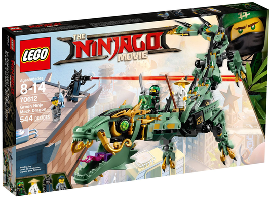 70612 Green Ninja Mech Dragon